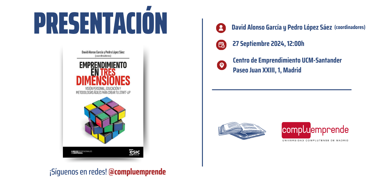 Presentación del libro "Emprendimiento en tres dimensiones"